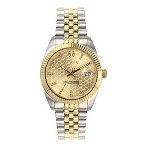 Philipp Plein Date Superlative Bracelet Watch Two Tone Womens